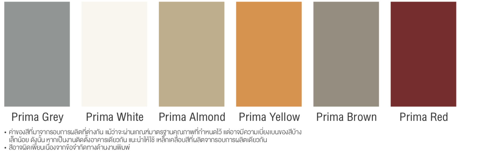 บลูสโคป พรีม่า